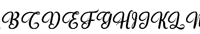SimpleHandmade Font UPPERCASE