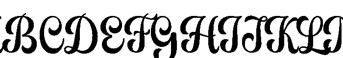 SimpleHoliday-Regular Font UPPERCASE