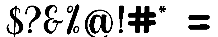 SimpleWinter-Regular Font OTHER CHARS