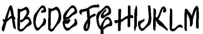 SimpleWriting Font UPPERCASE