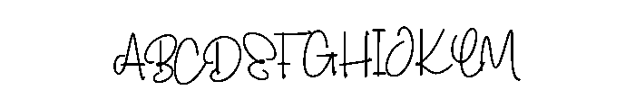 Simpleday Birthdays Font UPPERCASE