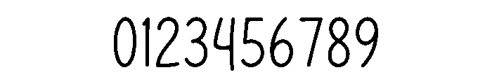 Simplexa Font OTHER CHARS