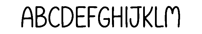 Simplexa Font UPPERCASE