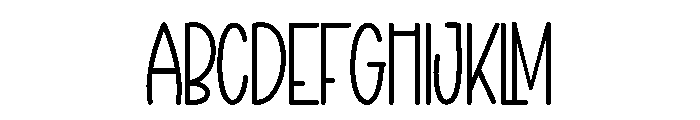 Simplicity Design Font UPPERCASE
