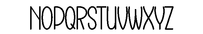 Simplicity Design Font UPPERCASE