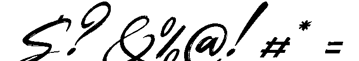 Simply Addiction Italic Font OTHER CHARS