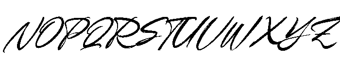Simply Addiction Italic Font UPPERCASE