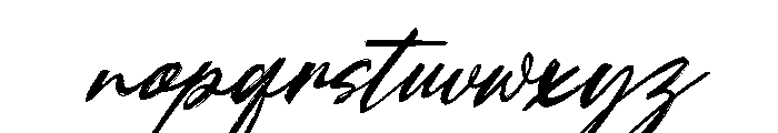 Simply Addiction Italic Font LOWERCASE