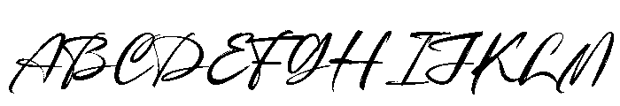 Simply Addiction Font UPPERCASE