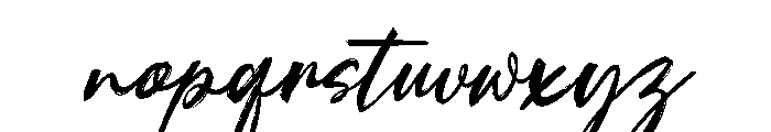 Simply Addiction Font LOWERCASE