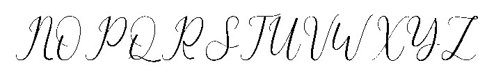 Simply Calligraphy Font UPPERCASE
