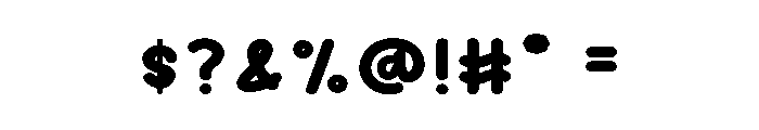 Simply Thinking Font OTHER CHARS