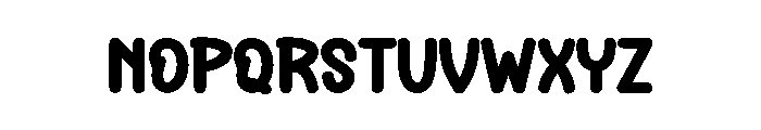 Simply Thinking Font LOWERCASE