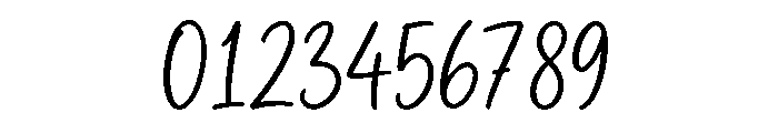 Simply Written Font OTHER CHARS