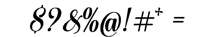 SimplyBeautiful Font OTHER CHARS