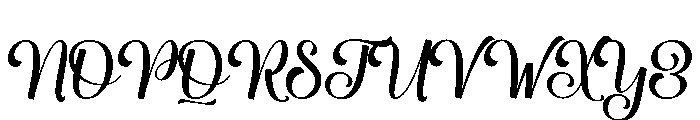 SimplyBeautiful Font UPPERCASE