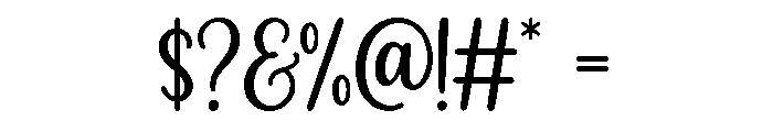 SimplyElegant Font OTHER CHARS