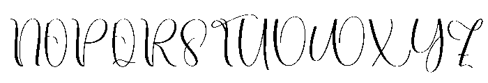 Simplys Handmade Font UPPERCASE