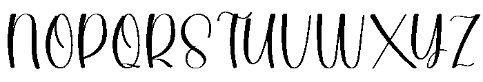 Simplys Rainbow Font UPPERCASE