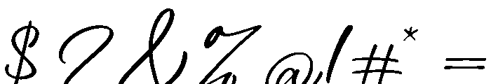 Simsatigan Regular Font OTHER CHARS