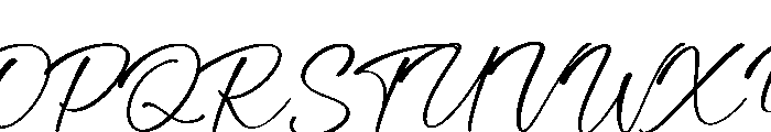 Simsatigan Regular Font UPPERCASE