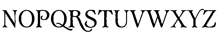 Sinderfell Font UPPERCASE