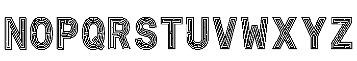 Sindh Regular Font UPPERCASE