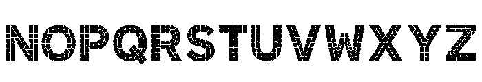Sine Regular Font UPPERCASE