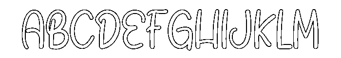 Single Child Font UPPERCASE
