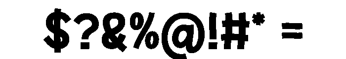 Single Christmas Font OTHER CHARS