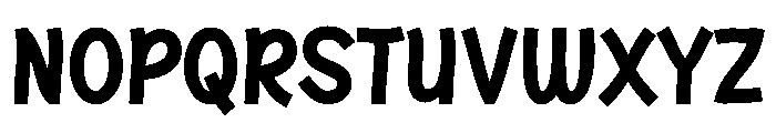 Single Christmas Font LOWERCASE