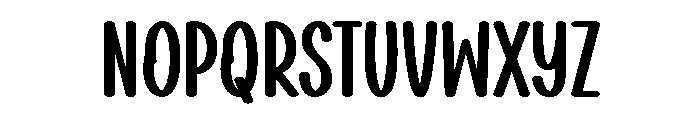 Single Edition Regular Font LOWERCASE