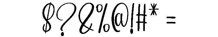 Single Girl Font OTHER CHARS