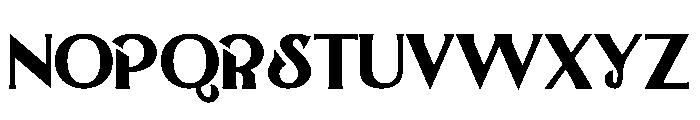 Single Honey Font UPPERCASE