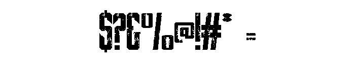 Single Love Texture Font OTHER CHARS