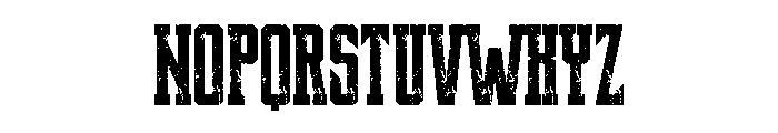 Single Love Texture Font LOWERCASE