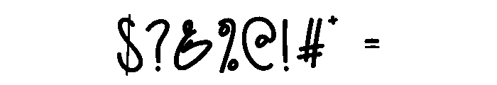 Single Mama Font OTHER CHARS
