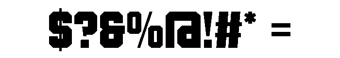 Single Vintage Regular Font OTHER CHARS