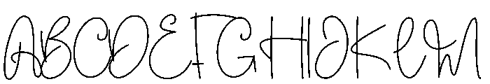 Singlemom Font UPPERCASE