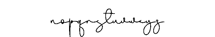 Singlemom Font LOWERCASE