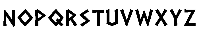 Sini Regular Font LOWERCASE
