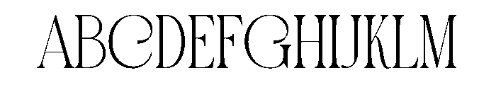 Sinteng Font UPPERCASE