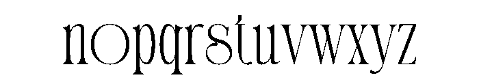 Sinteng Font LOWERCASE