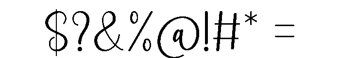 Sintiya Herlinna Font OTHER CHARS