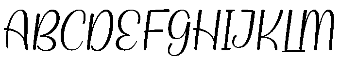 Sintyra Font UPPERCASE