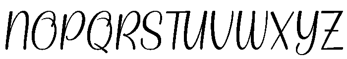 Sintyra Font UPPERCASE