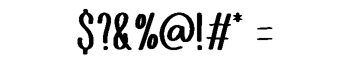 Siomay Font OTHER CHARS