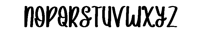 Siomay Font UPPERCASE