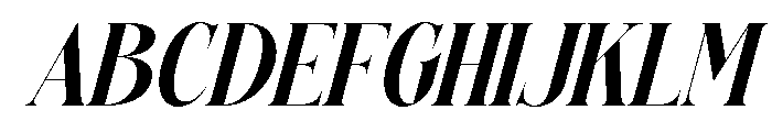 Siovanni-BoldItalic Font UPPERCASE