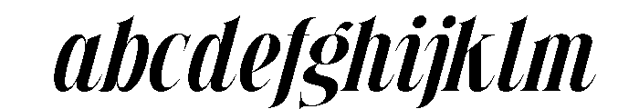 Siovanni-BoldItalic FONT